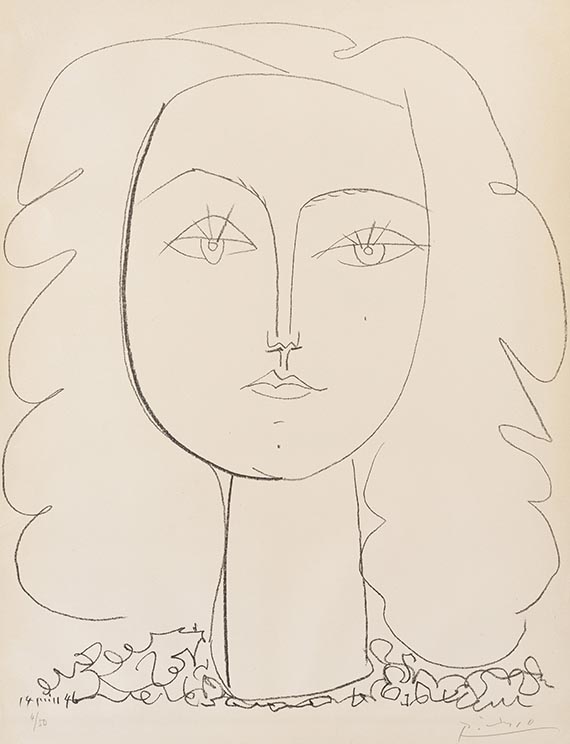 Pablo Picasso - Fran&ccedil;oise