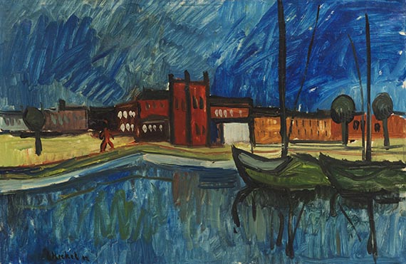 Heckel - Schiffe im Kanal