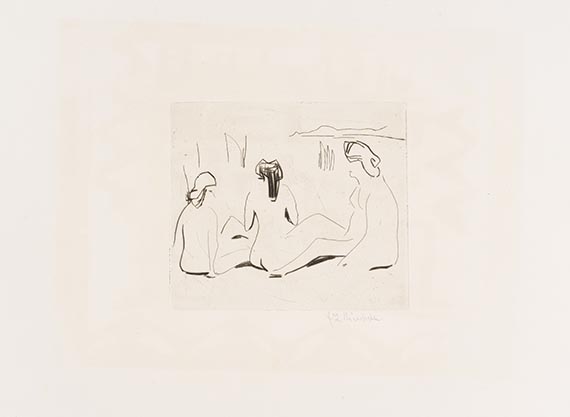 Ernst Ludwig Kirchner - V. Jahresmappe der Künstlergruppe ”Brücke” - Weitere Abbildung