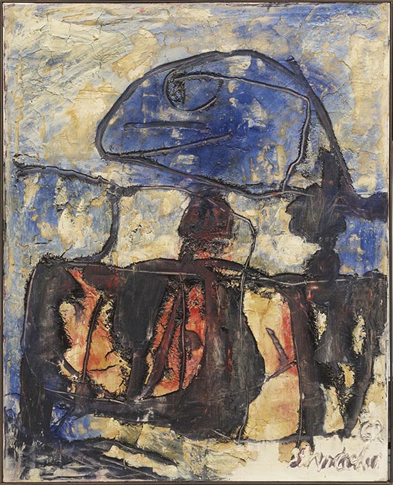 Emil Schumacher - Afri - Rahmenbild