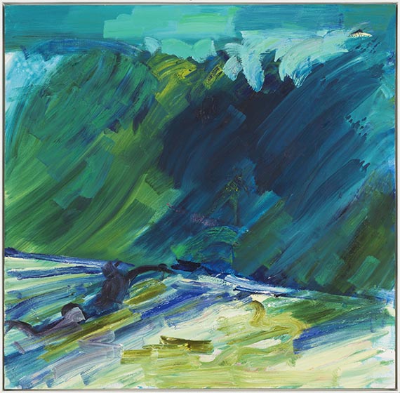 Rainer Fetting - Large Surfscape - Rahmenbild