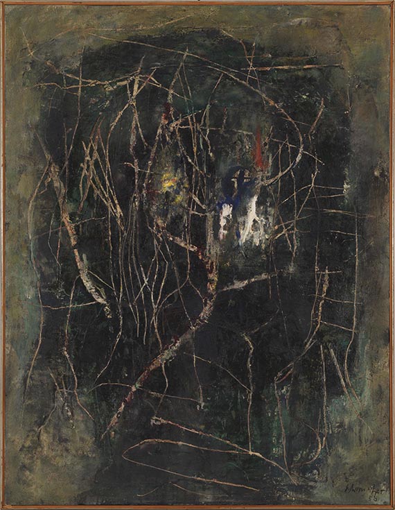 Emil Schumacher - Verni Mou - Rahmenbild