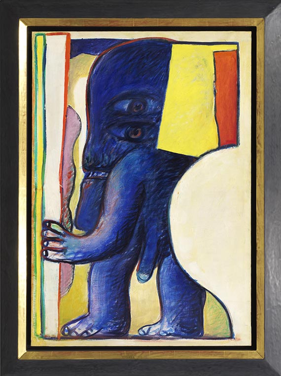 Horst Antes - Interieur 1 (Milano) - Rahmenbild