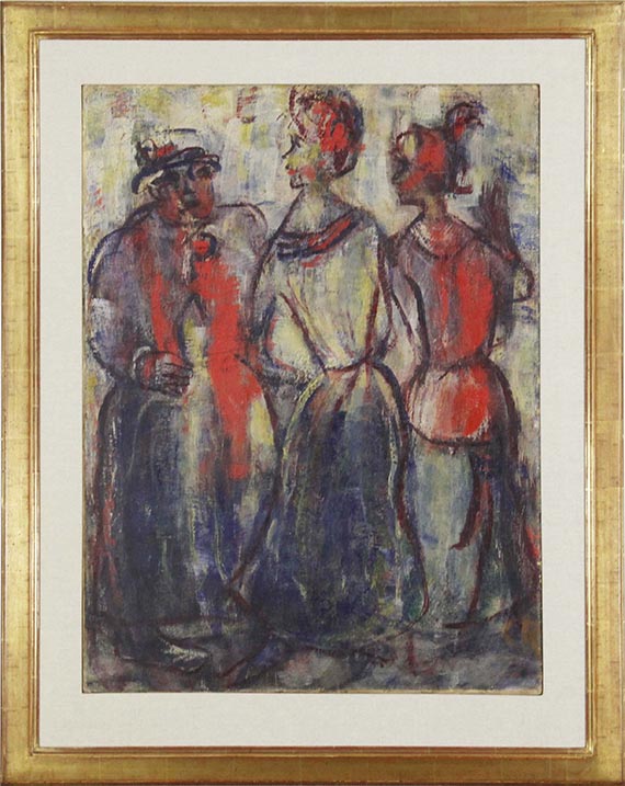Christian Rohlfs - Drei Frauen II - Rahmenbild