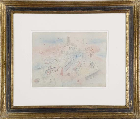  Wols - Ohne Titel (Stadtlandschaft) - Rahmenbild