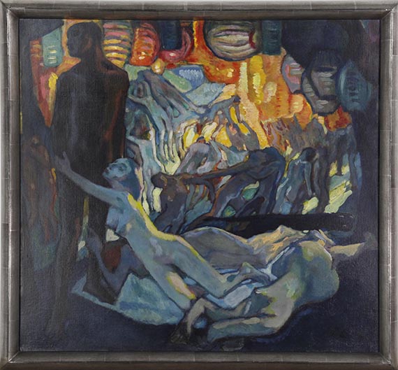 Leo Putz - Venusberg Tannhäuser - Rahmenbild