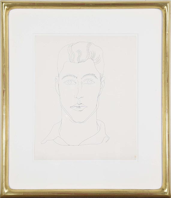 Andy Warhol - Portrait - Rahmenbild