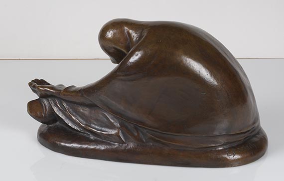 Ernst Barlach - Russische Bettlerin II - R&uuml;ckseite