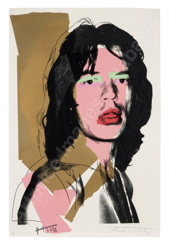 ANDY WARHOLMick Jagger: one pri...