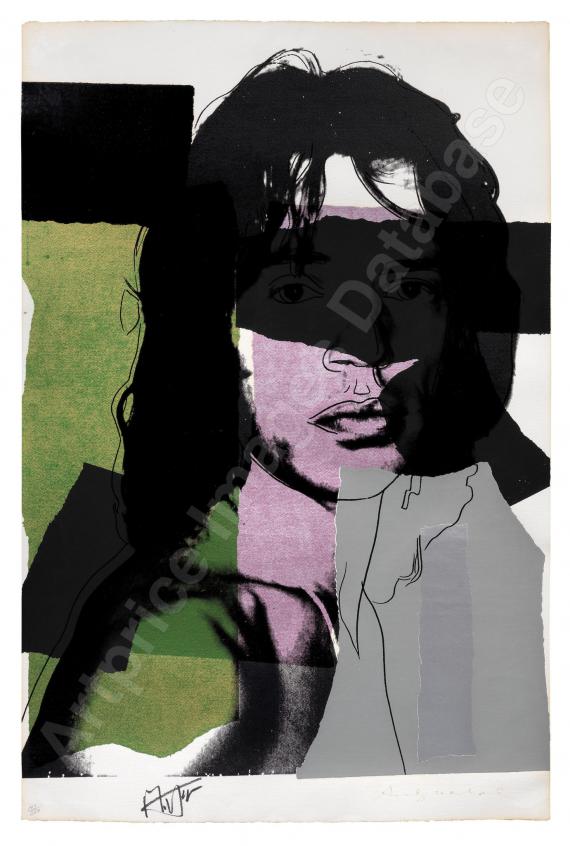ANDY WARHOLMick Jagger, from &a...