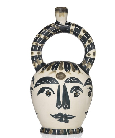 PABLO PICASSOVase azt&egrave;que ...