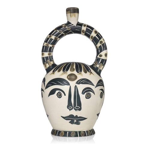 PABLO PICASSOVase azt&egrave;que ...