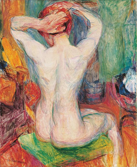 HANS PURRMANN"Sitzender R&uu...