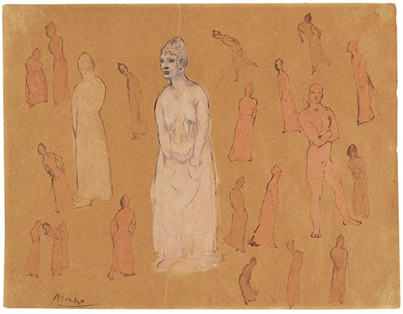 Pablo Picasso - &Eacute;tudes de personnages