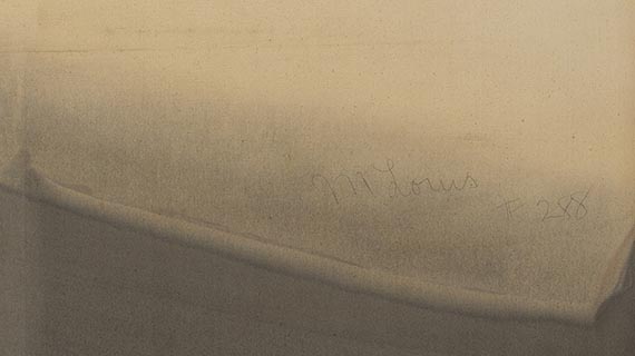 Morris Louis - Dalet Chet - Weitere Abbildung