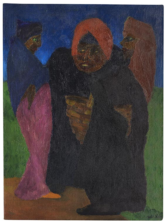 Emil Nolde - Drei Frauen - Weitere Abbildung