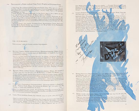 Georg Baselitz - Adler (Künstlerbuch mit 87 Adler-Aquarellen) - Weitere Abbildung