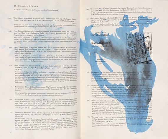Georg Baselitz - Adler (Künstlerbuch mit 87 Adler-Aquarellen) - Weitere Abbildung