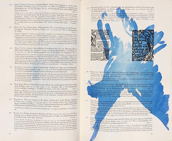 Georg Baselitz - Adler (Künstlerbuch mit 87 Adler-Aquarellen) - Weitere Abbildung