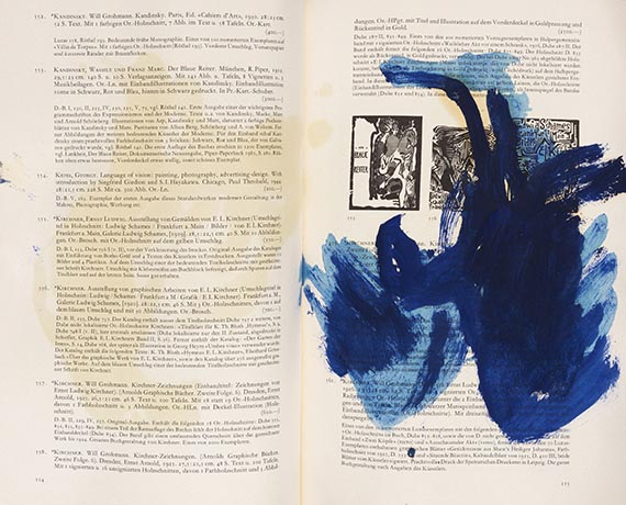 Georg Baselitz - Adler (Künstlerbuch mit 87 Adler-Aquarellen) - Weitere Abbildung