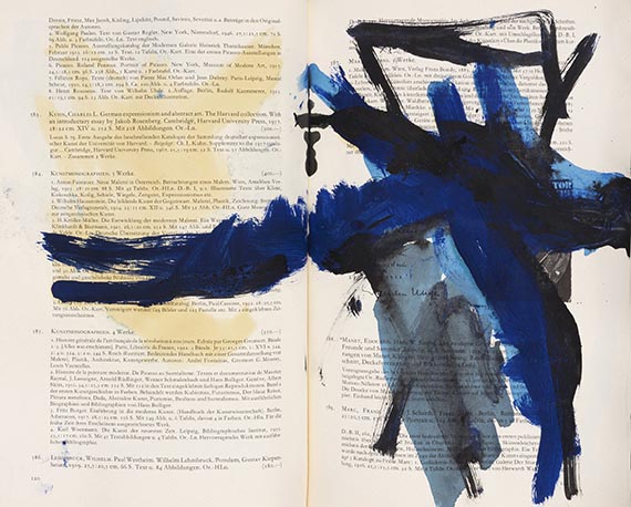 Georg Baselitz - Adler (Künstlerbuch mit 87 Adler-Aquarellen) - Weitere Abbildung