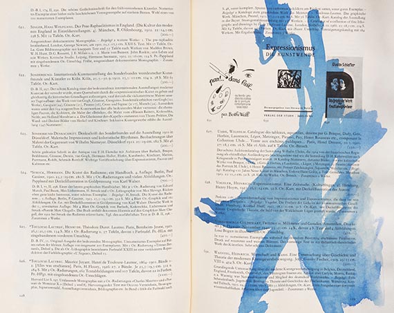 Georg Baselitz - Adler (Künstlerbuch mit 87 Adler-Aquarellen) - Weitere Abbildung