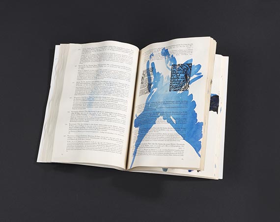 Georg Baselitz - Adler (Künstlerbuch mit 87 Adler-Aquarellen) - Weitere Abbildung