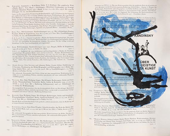 Georg Baselitz - Adler (Künstlerbuch mit 87 Adler-Aquarellen) - Weitere Abbildung