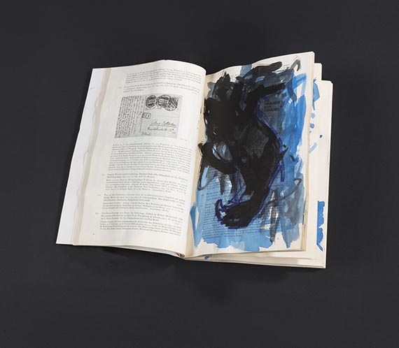 Georg Baselitz - Adler (Künstlerbuch mit 87 Adler-Aquarellen) - Weitere Abbildung