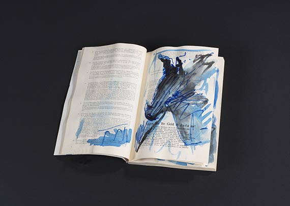 Georg Baselitz - Adler (Künstlerbuch mit 87 Adler-Aquarellen) - Weitere Abbildung