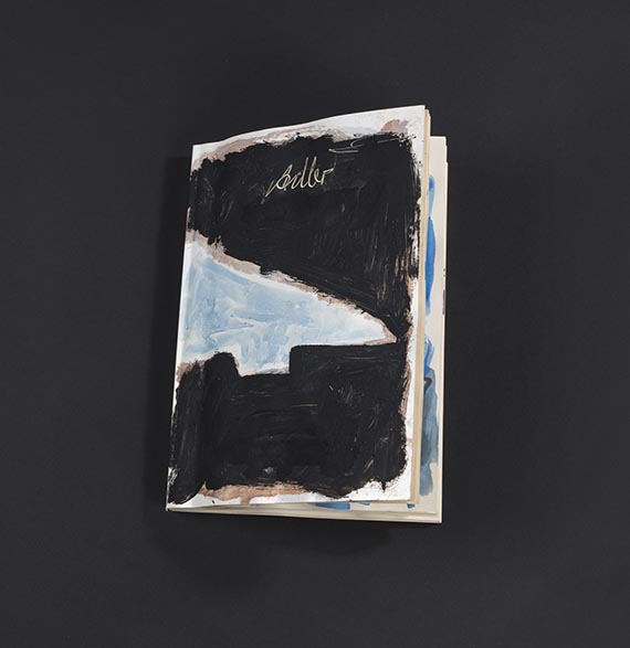 Georg Baselitz - Adler (Künstlerbuch mit 87 Adler-Aquarellen) - Weitere Abbildung