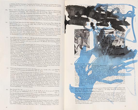 Georg Baselitz - Adler (Künstlerbuch mit 87 Adler-Aquarellen) - Weitere Abbildung
