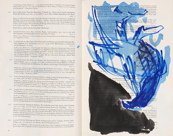 Georg Baselitz - Adler (Künstlerbuch mit 87 Adler-Aquarellen) - Weitere Abbildung