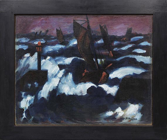 Hermann Max Pechstein - Ostsee - Rahmenbild