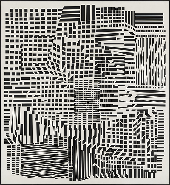 Victor Vasarely - Korna - Rahmenbild