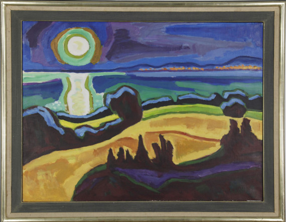 Karl Schmidt-Rottluff - Julimond - Rahmenbild