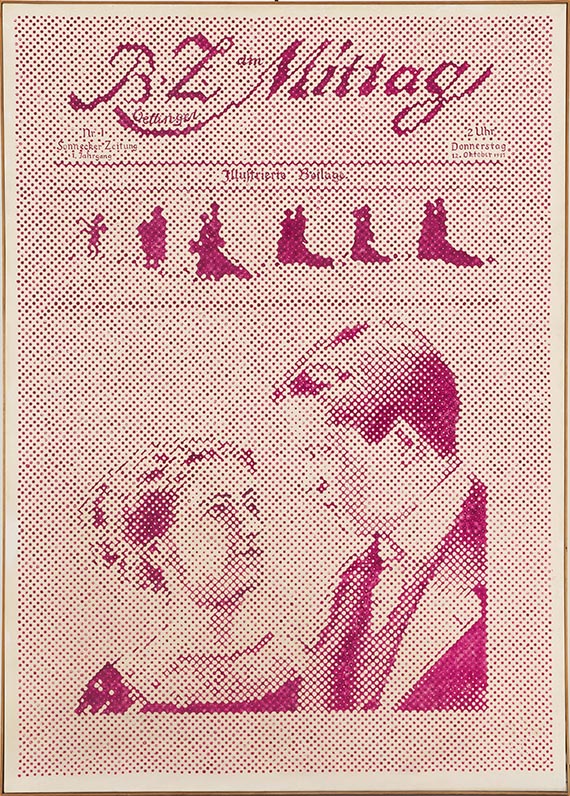 Sigmar Polke - BZ am Mittag - Rahmenbild