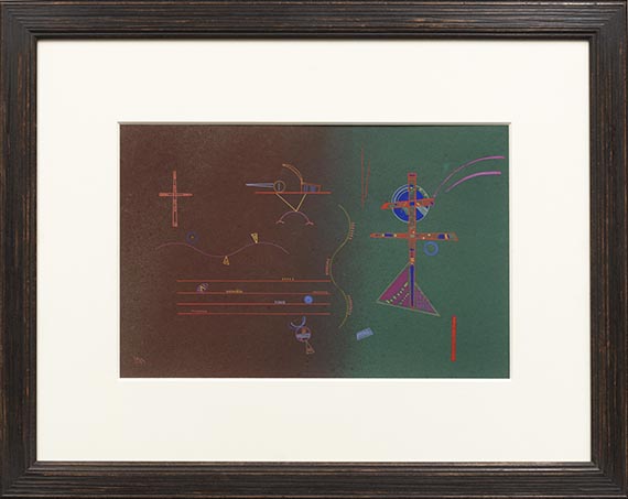 Wassily Kandinsky - Sachte - Rahmenbild