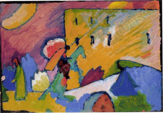 WASSILY KANDINSKYStudie zu Improvisat...