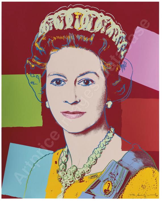 ANDY WARHOLQueen Elizabeth II, ...
