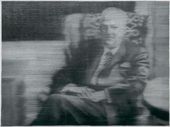 Abbildung zu: Gerhard Richter, Portrait Schniewind, 1964, &Ouml;l auf Leinwand, The Fisher Collection at the San Francisco Museum of Modern Art. &copy; Gerhard Richter 2026 (0118)