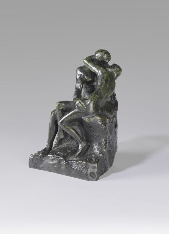Auguste Rodin - Nach Auguste Rodin - Le Baiser, 4ème réduction dit aussi ”petit modèle”