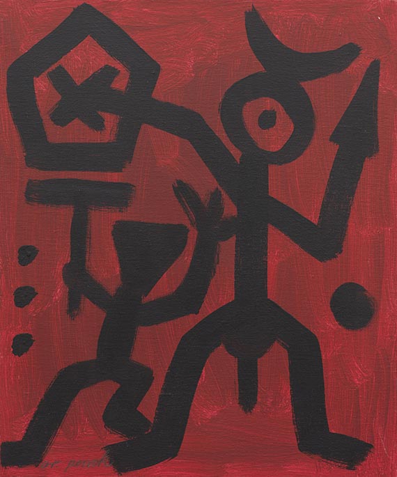 A. R. Penck (d.i. Ralf Winkler) - Ohne Titel