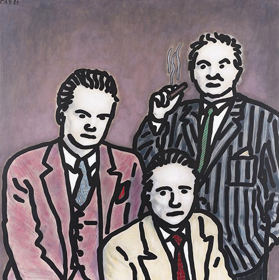 Claus Otto Paeffgen - Tony Shafrazi, Hans Meyer, Dennis Hopper