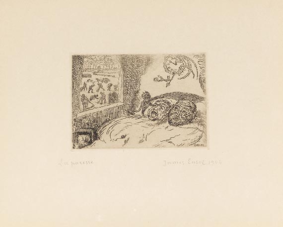 James Ensor - Les Sept Péchés Capitaux (Die sieben Todsünden) - Weitere Abbildung