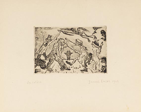 James Ensor - Les Sept Péchés Capitaux (Die sieben Todsünden) - Weitere Abbildung