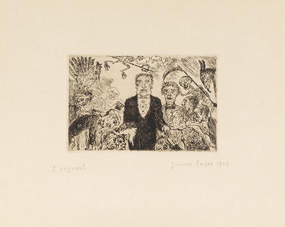 James Ensor - Les Sept Péchés Capitaux (Die sieben Todsünden) - Weitere Abbildung