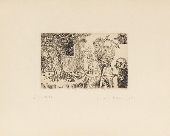 James Ensor - Les Sept Péchés Capitaux (Die sieben Todsünden) - Weitere Abbildung