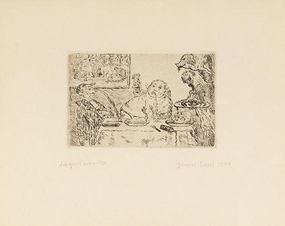 James Ensor - Les Sept Péchés Capitaux (Die sieben Todsünden) - Weitere Abbildung