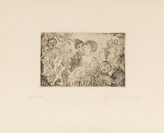 James Ensor - Les Sept Péchés Capitaux (Die sieben Todsünden) - Weitere Abbildung